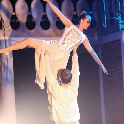 Ballerino nello spettacolo Ballet-Art di Sandra Godoy